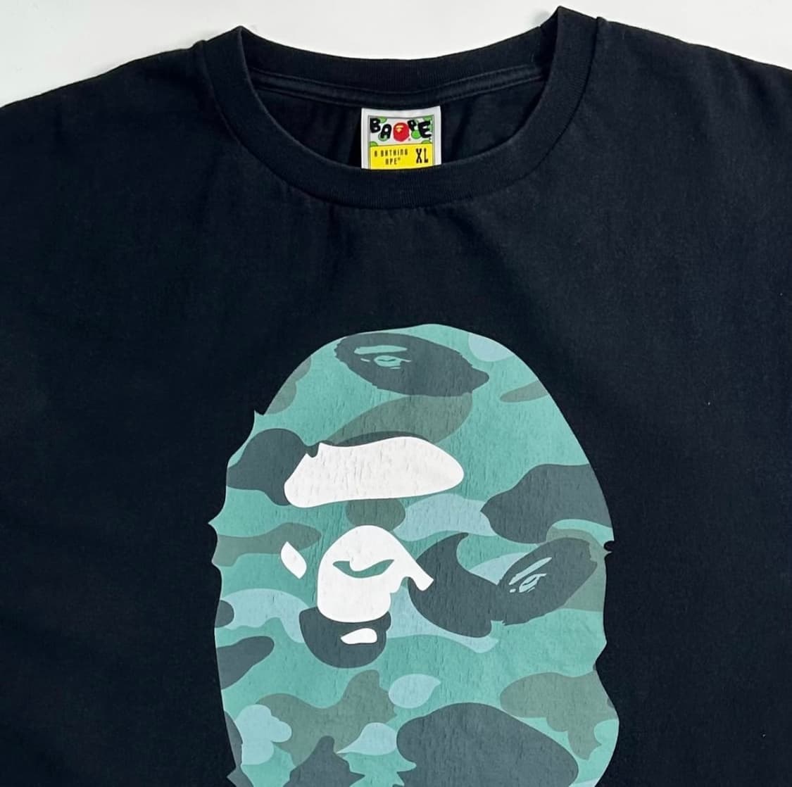 베이프 카모 컬리지 반팔티 상품이미지2