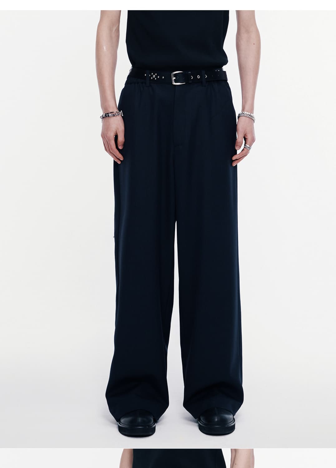 알렌느 울 핀스트라이프 팬츠 슬랙스 2 상품이미지2