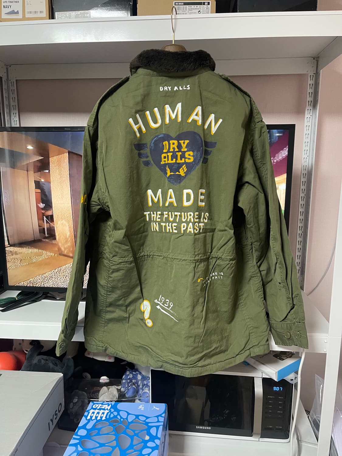 2XL)휴먼메이드 필드자켓 올리버 드랩 상품이미지2