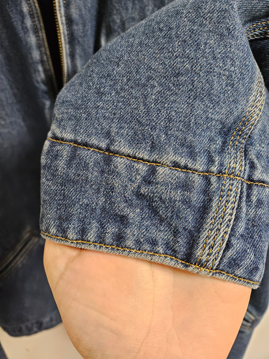 칼하트 wip 디트로이트 데님 자켓 팝니다. 상품이미지6