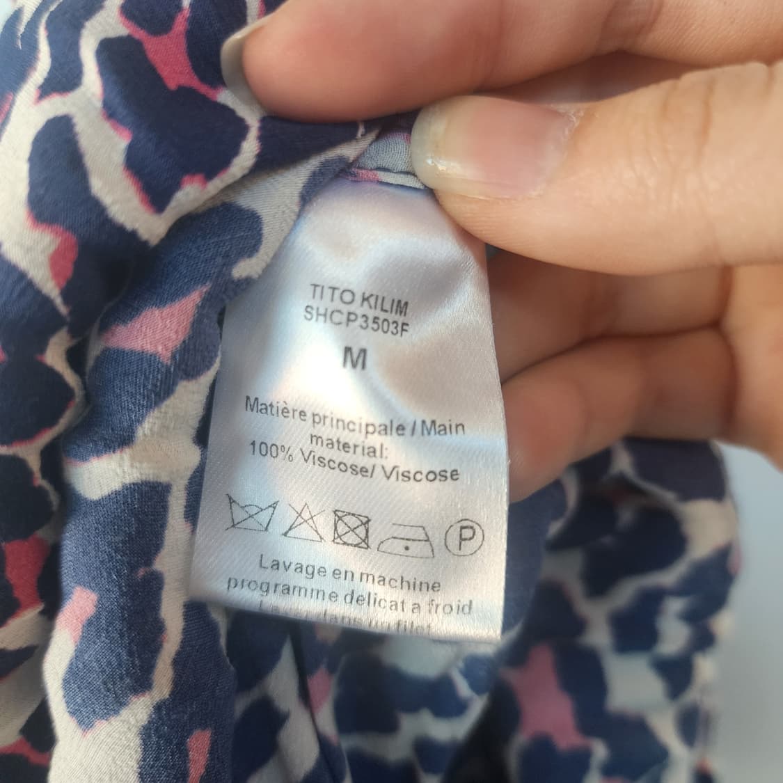 자딕&볼테르 레오파드 롱 스커트 플리츠 치마 상품이미지3