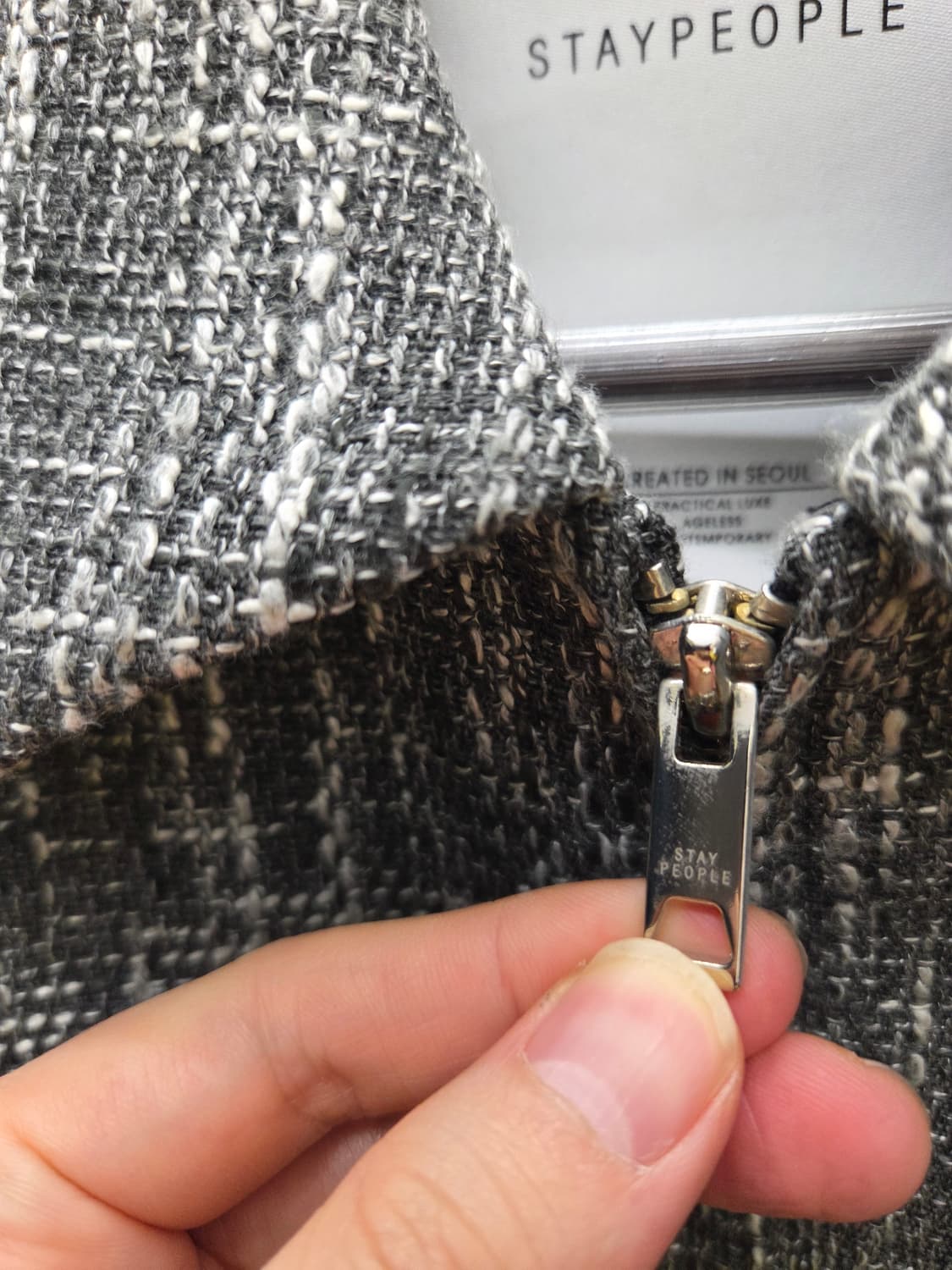 스테이피플 트위드 크롭 자켓 상품이미지3