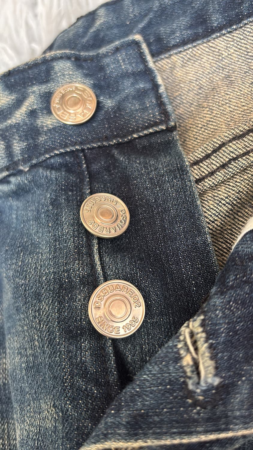 디스퀘어드2 빈티지 워싱 데님 청바지46 상품이미지4