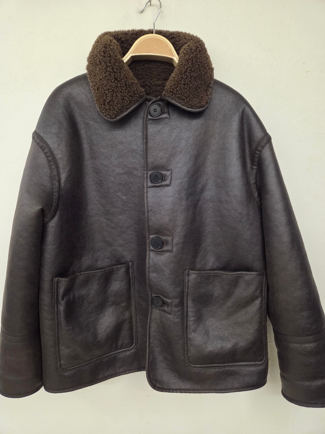 ZARA 남성 에코 무스탕 상품이미지1