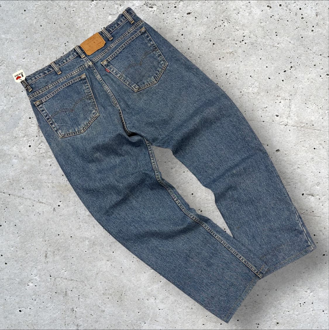 [40x32] 90s 리바이스 505 레귤러 캐나다 데님 팬츠 D10 상품이미지1