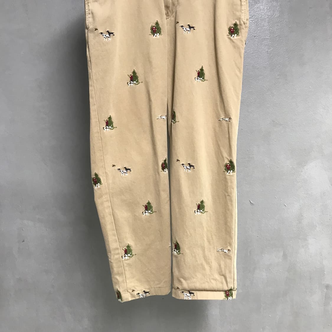 폴로 랄프로렌 멀티 자수 치노 팬츠 베이지 32/32 상품이미지3