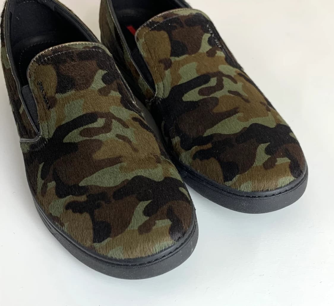 [프라다/송치] 카모플라주 패턴 슬립온 / 260 상품이미지1