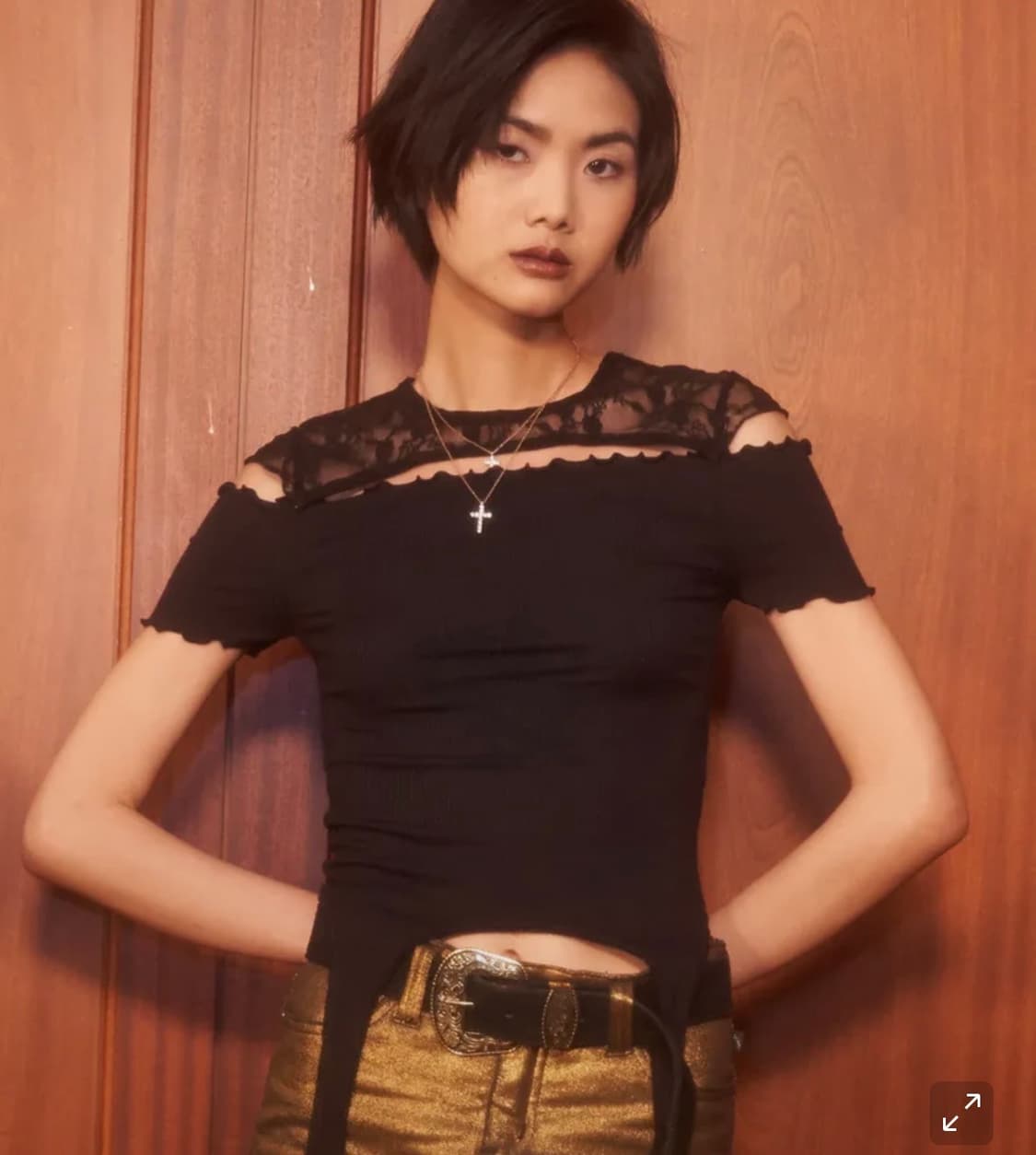 배디 badee 레이스 오프숄더 상품이미지2