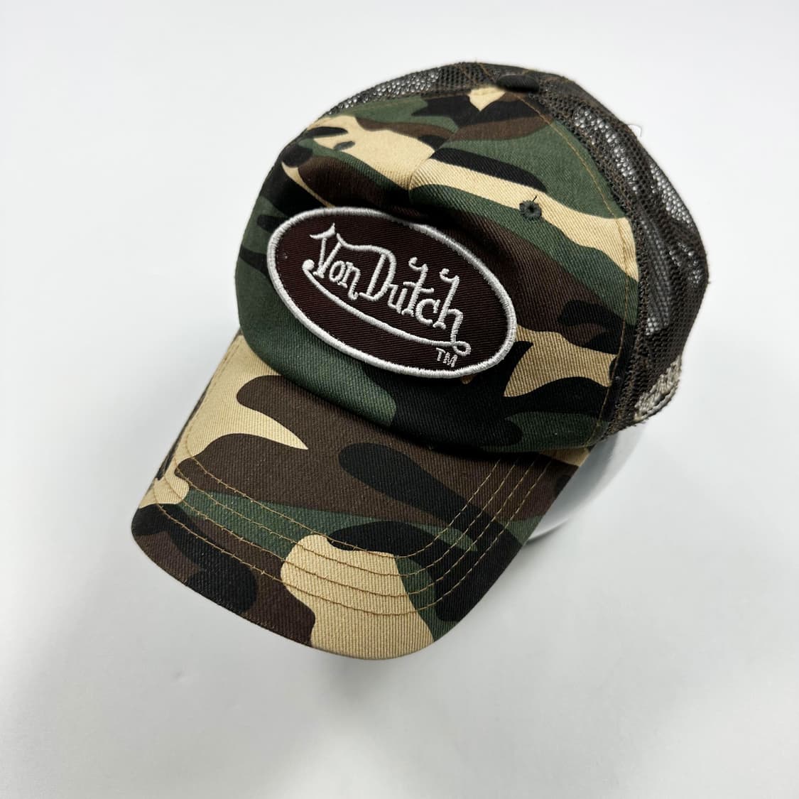 본더치 OG y2k 밀리터리 카모 메쉬캡 상품이미지1