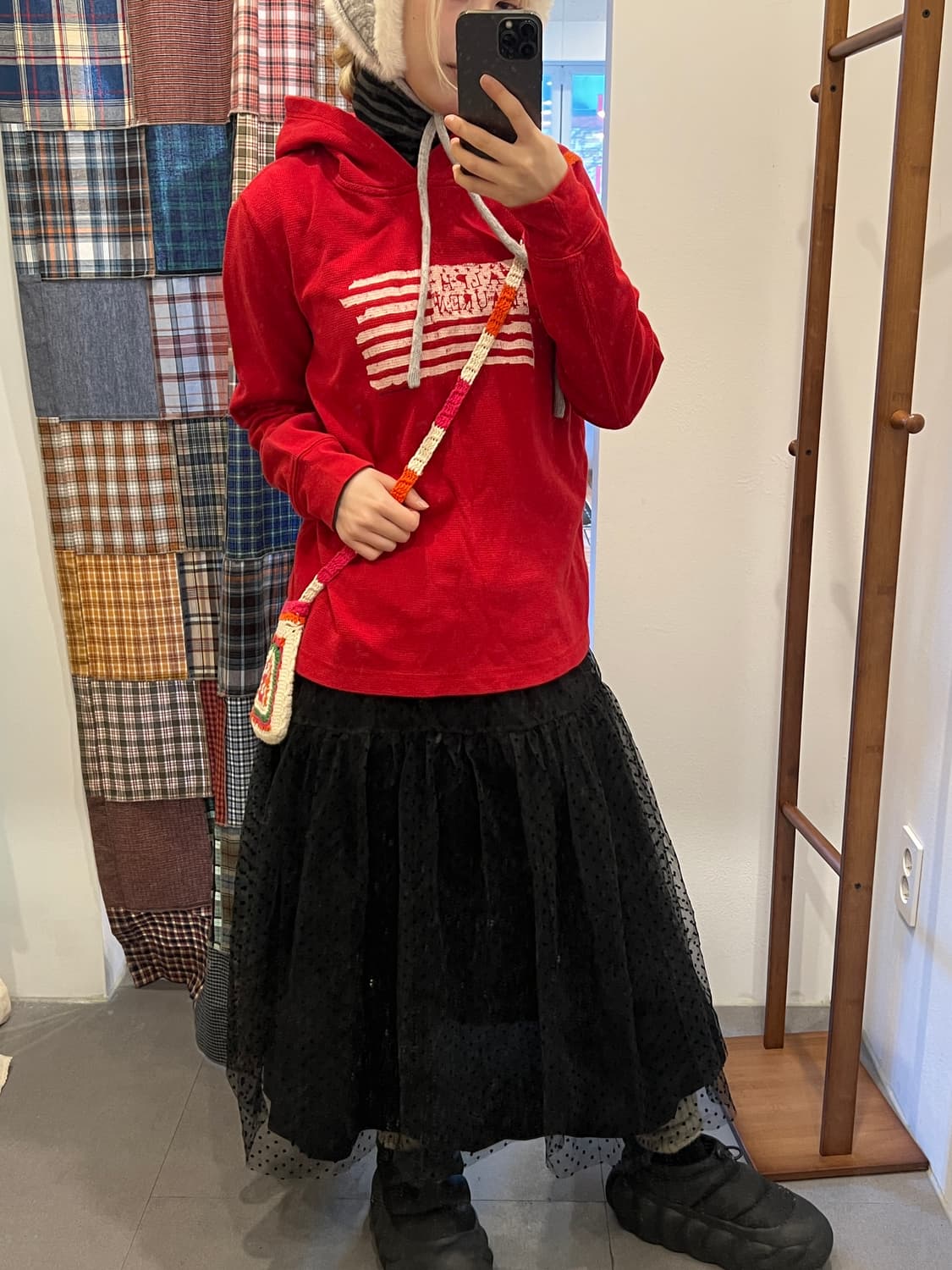 폴로 레드 아메리칸 니트 후드 상품이미지5