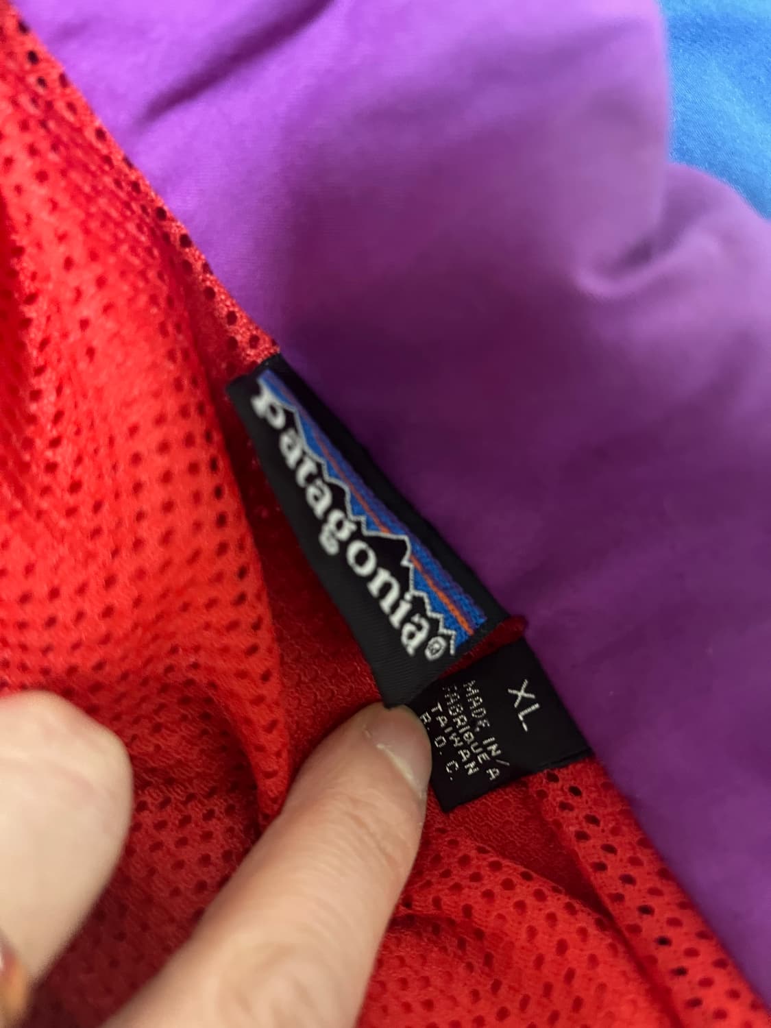 [판매] 90s patagonia 파타고니아 마운틴 파카/바람막이 XL 상품이미지5