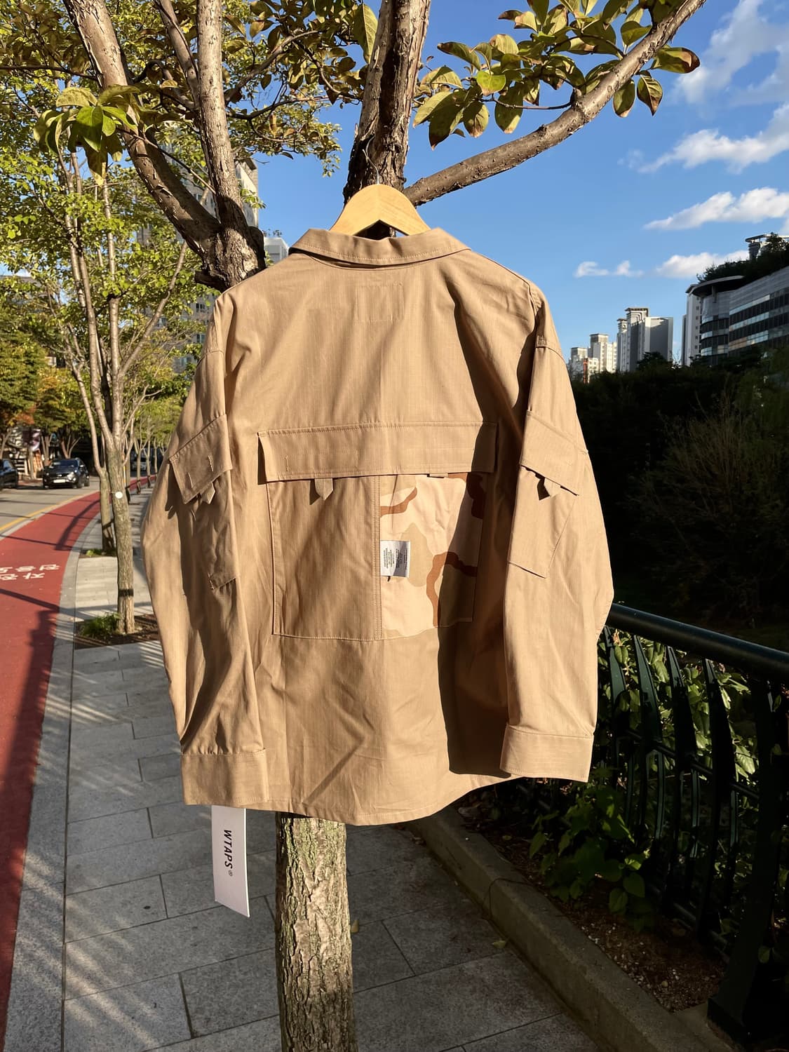 더블텝스 wtaps 21fW Modular Ripstop shirt 상품이미지7