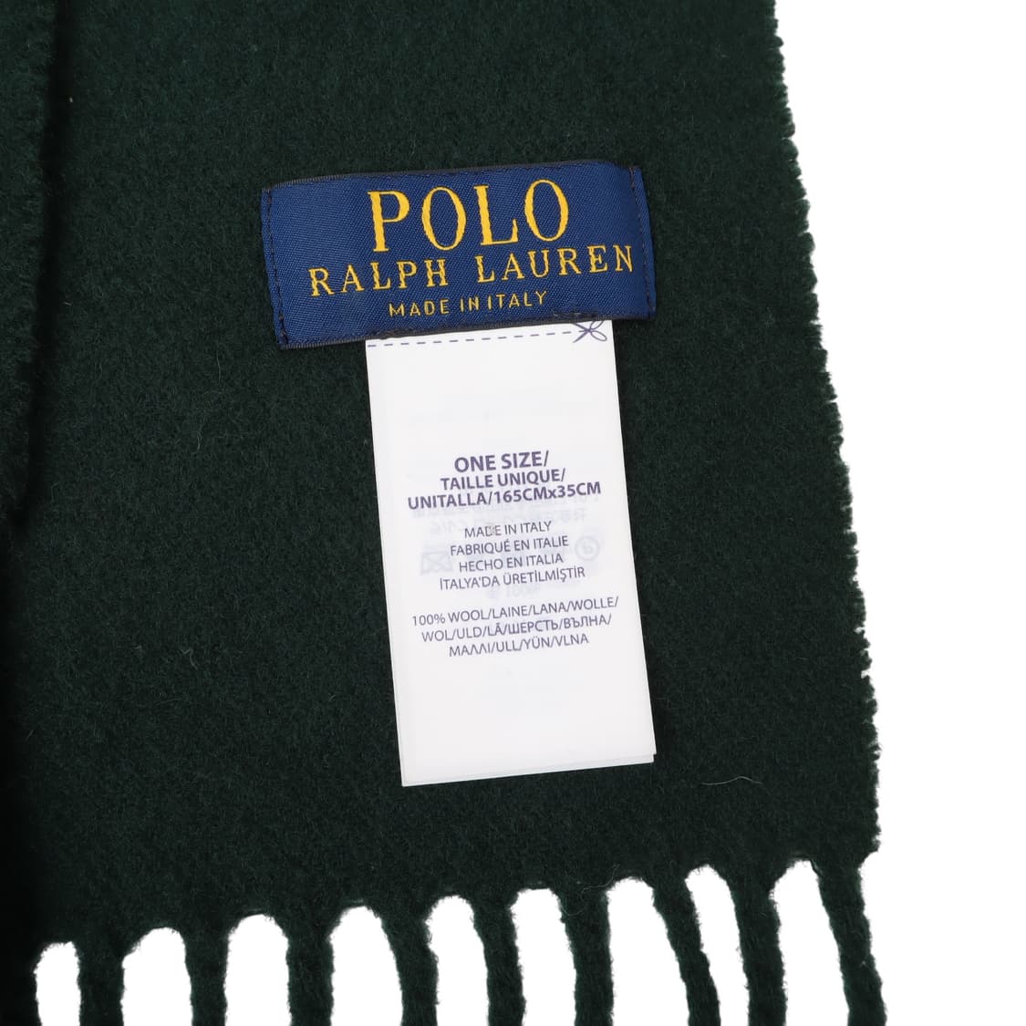 폴로 랄프로렌 그린 램스울 머플러 상품이미지7