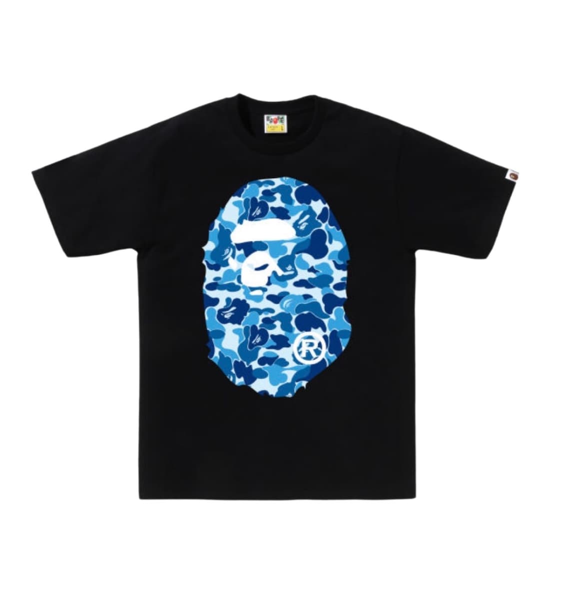 💙베이프 ABC 카모 빅 에이프 헤드 반팔 티셔츠🖤 상품이미지1