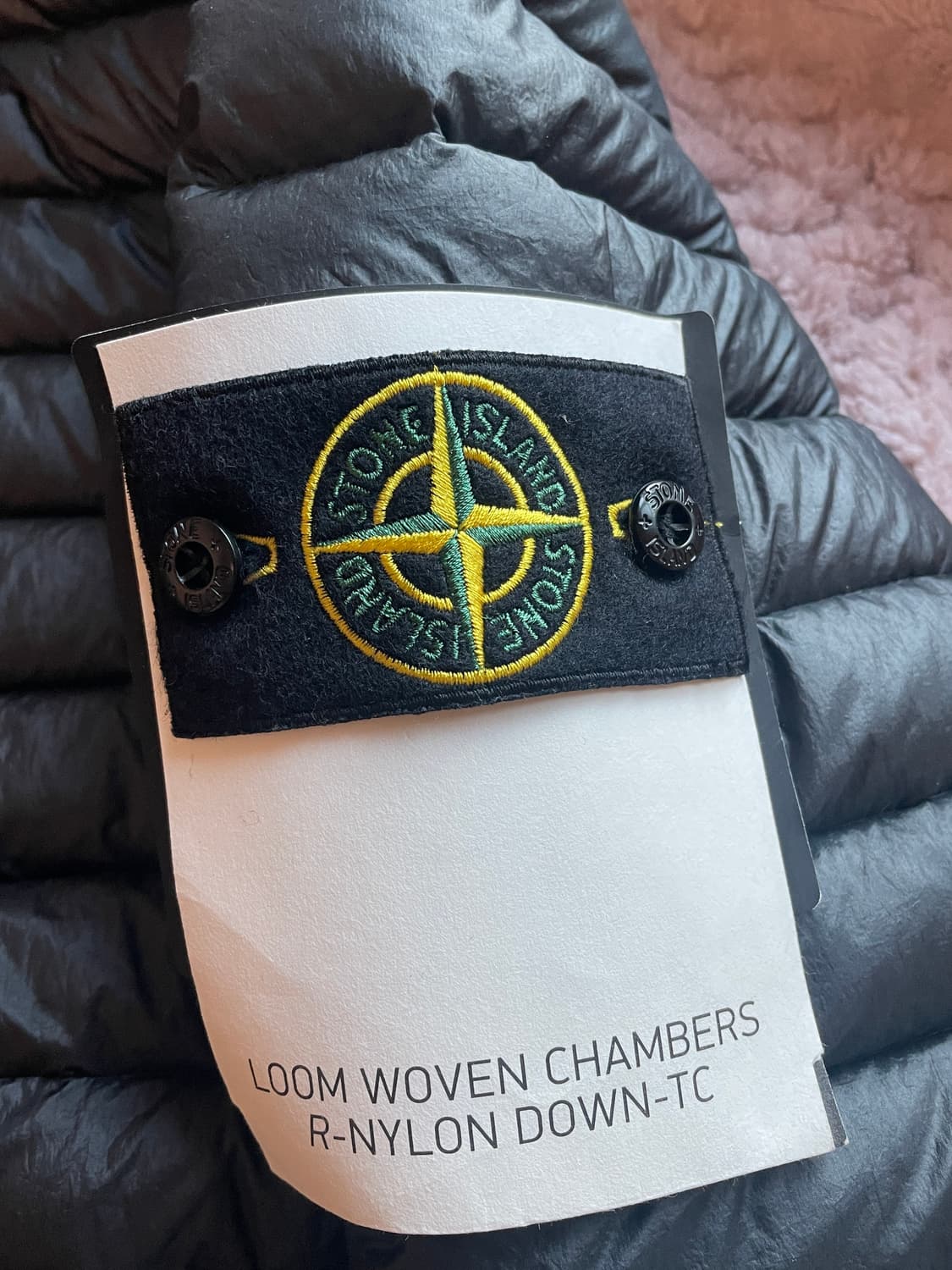 스톤 아일랜드 룸우븐 경량패딩 블랙S 상품이미지2