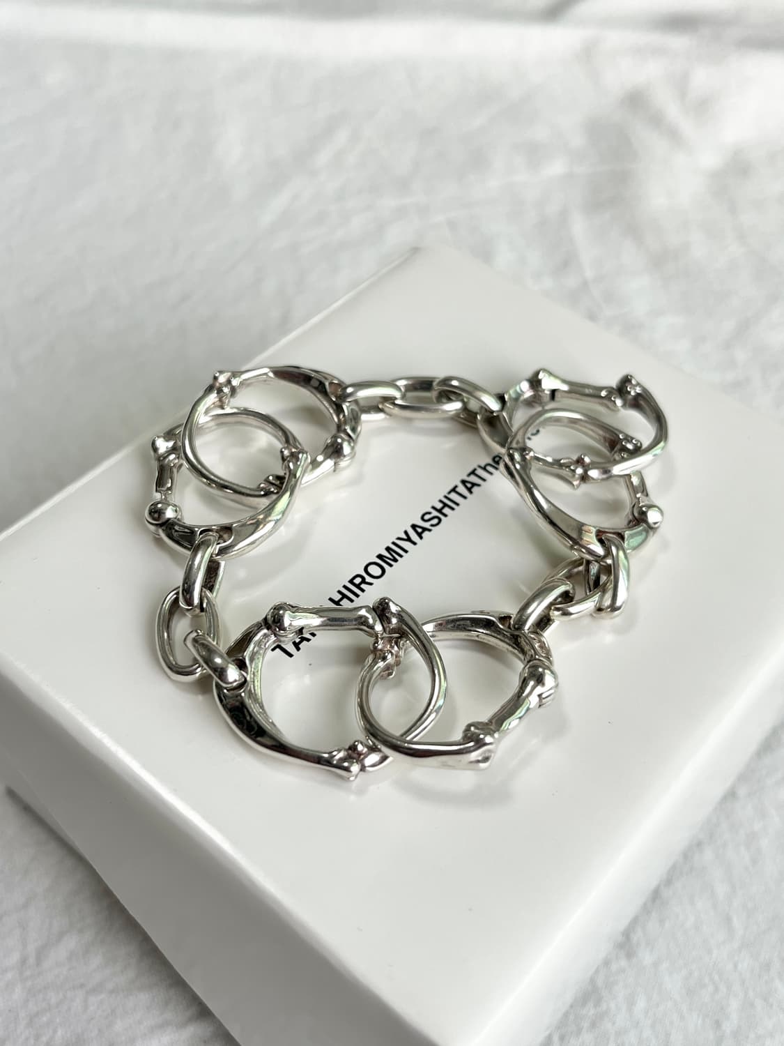 타카히로미야시타 더 솔로이스트 본 쉐입 브레이슬릿 팔찌 S 상품이미지2