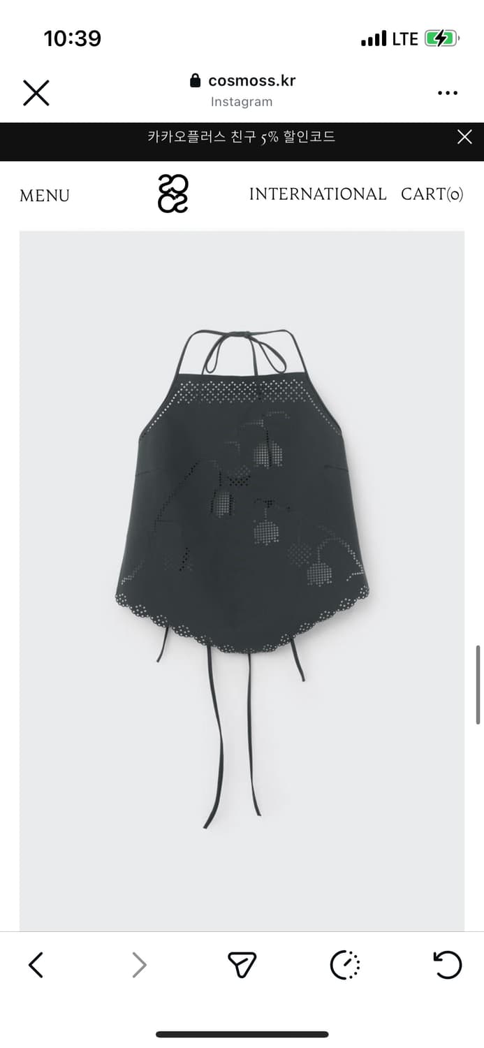 코스모스 레이스컷 탑 상품이미지1