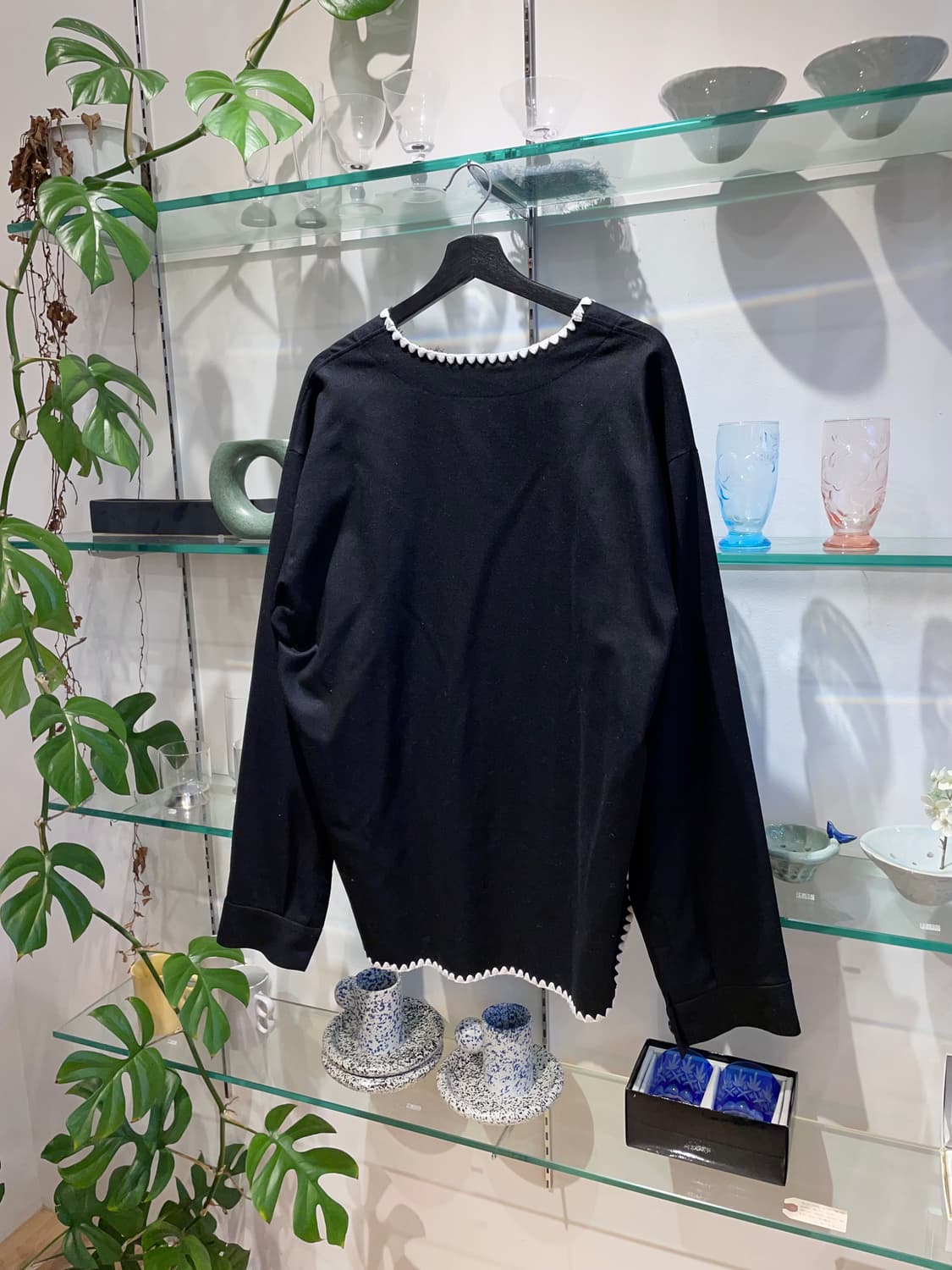 디스커버드 flower stitch flano sipper shirts 상품이미지6