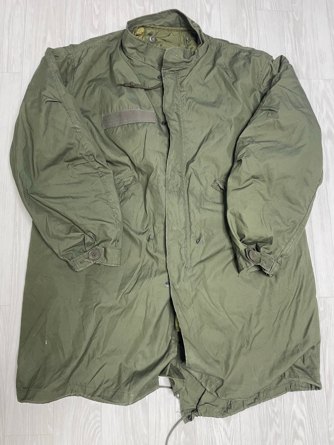 m65피쉬테일 데드스탁급 라지 og  개파카 셀마 84년산 상품이미지1