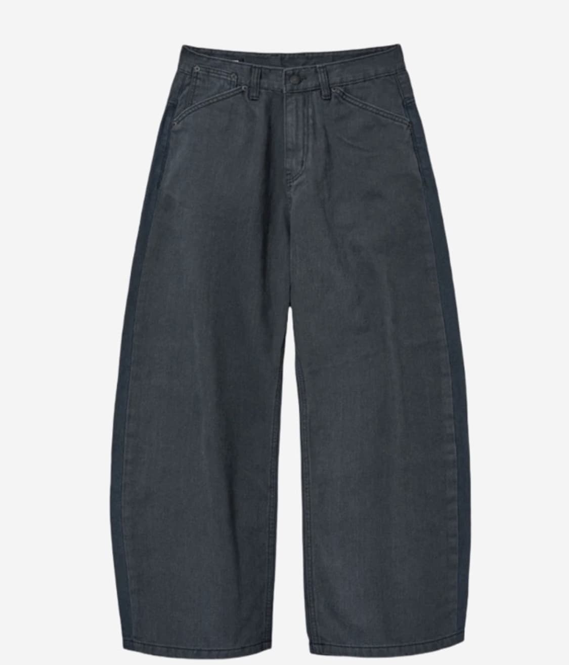 (3)해칭룸 Two face regular jeans (graphite) 상품이미지1