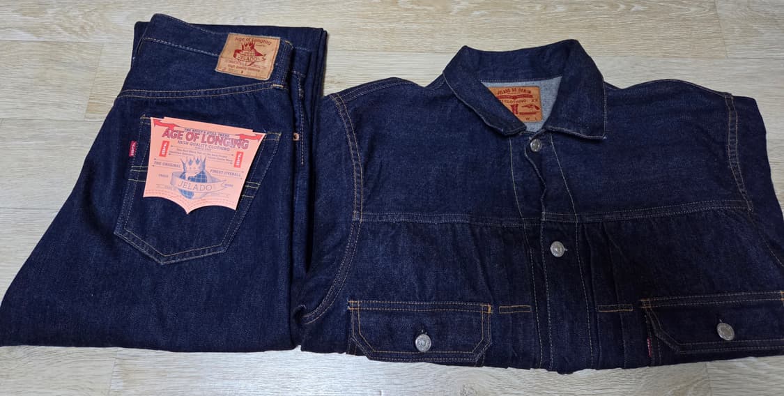 제라도 406XX, 301XX 데님셋업 판매 상품이미지1