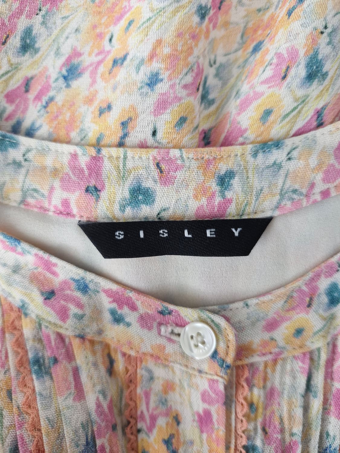 시슬리 SISLEY 에이미 프린트 롱 원피스_호칭42 상품이미지6