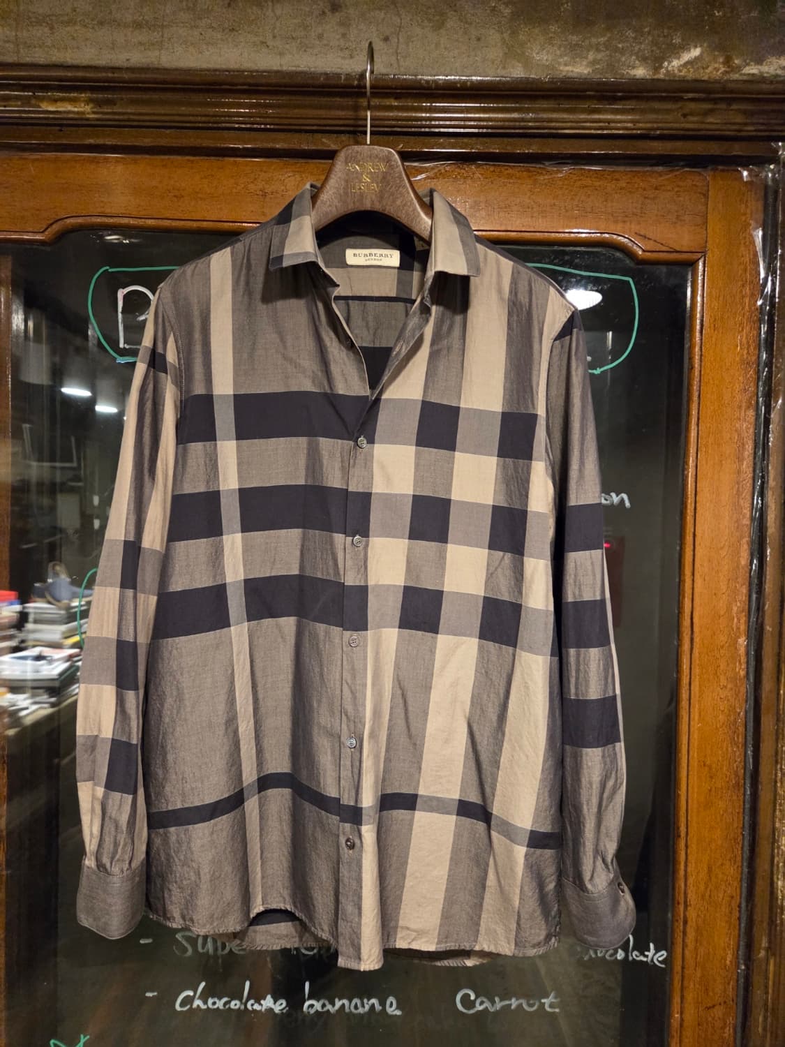 버버리 런던 노바패턴 클래식셔츠 상품이미지4