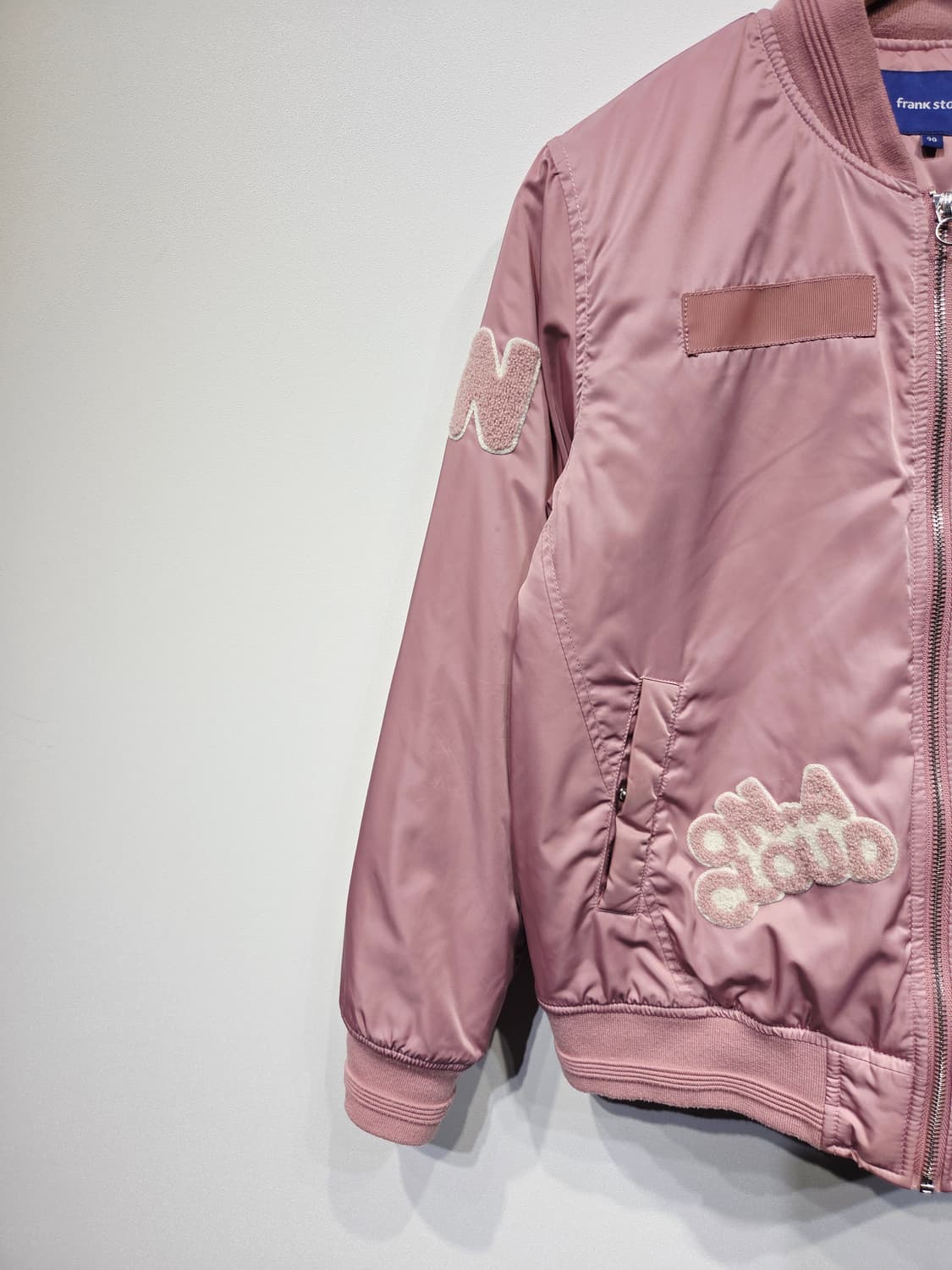 Frank Stone 핑크색 봄버 자켓_90 상품이미지3