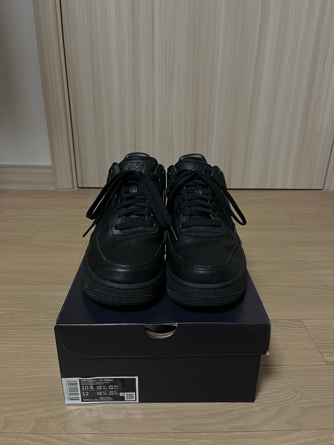 나이키 에어포스1 fresh 블랙 상품이미지3