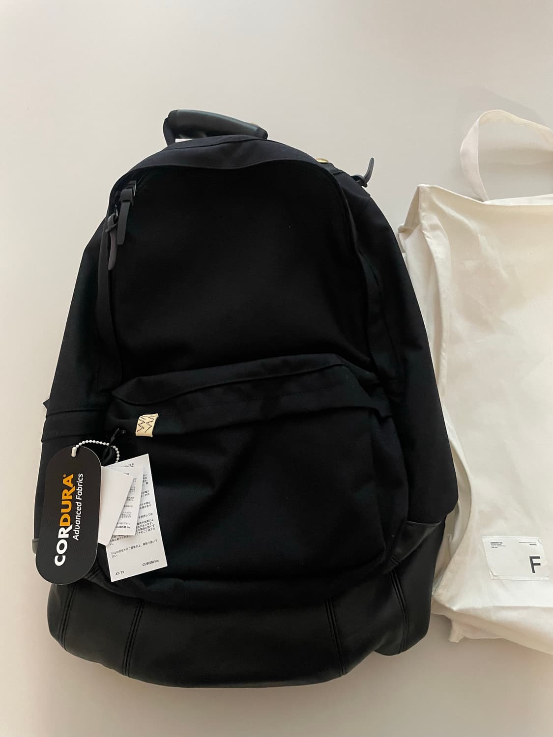 비즈빔 25aw 코듀라 백팩 22L 블랙 상품이미지1