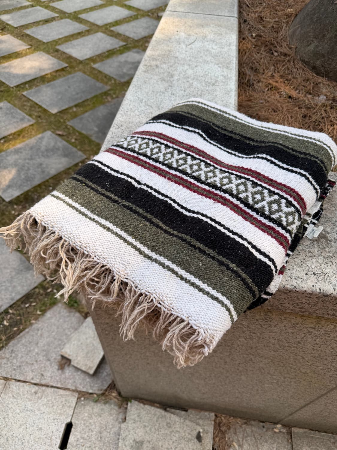 Mexican Vtg rug 멕시칸 빈티지 러그 상품이미지2