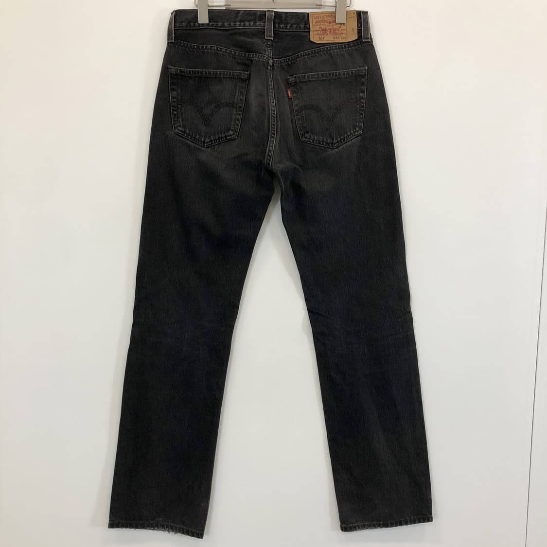00s 리바이스 501 스트레이트 레그 흑청데님진 31-32  상품이미지3