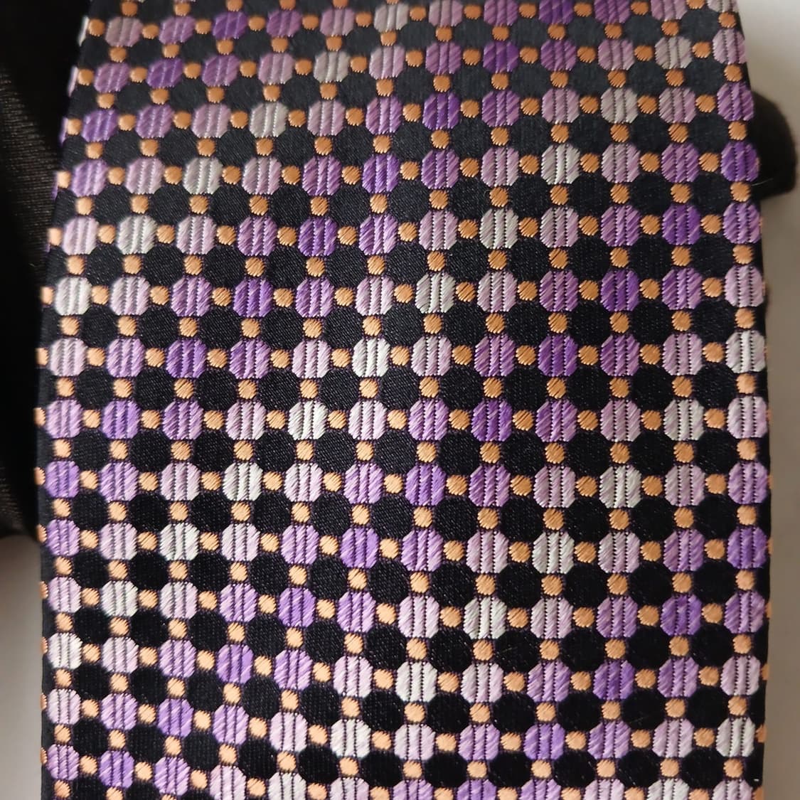 메트로시티 실크 퍼플 패턴 넥타이 8.7cm A+등급 A19264
 상품이미지8