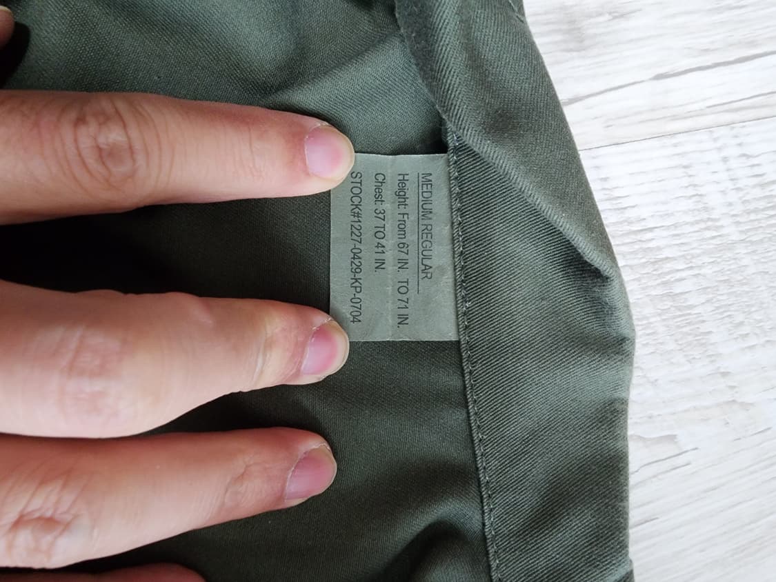 ROTHCO 로스코 정글 퍼티그 BDU 필드 자켓 M/100~105사이즈 상품이미지7