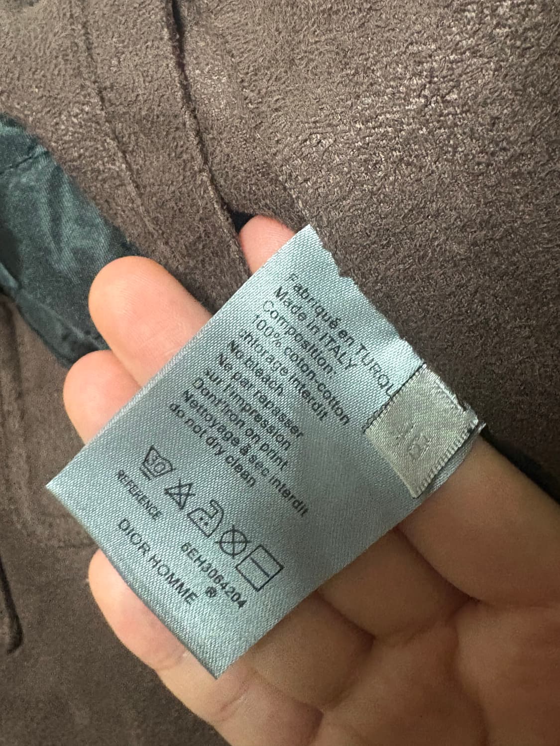 디올 옴므 브라운자켓 (에디슬리먼) 상품이미지4