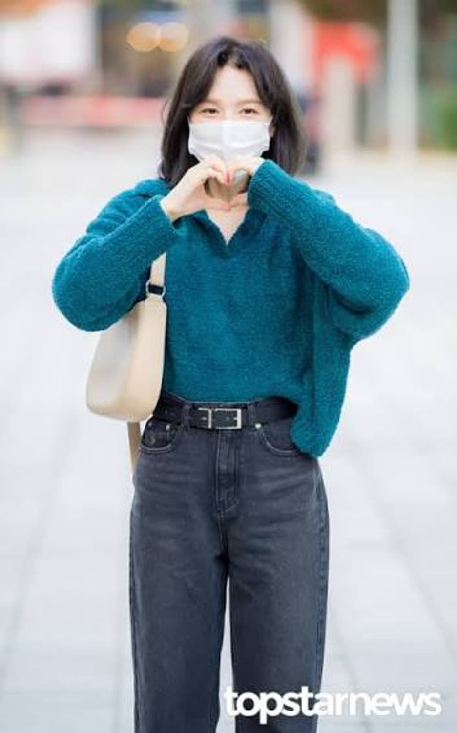 마뗑킴 스무스 피케 니트 딥그린 상품이미지2