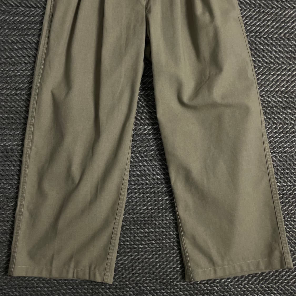 파르티멘토 코튼 와이드 밴딩 치노 팬츠y 3741 상품이미지3