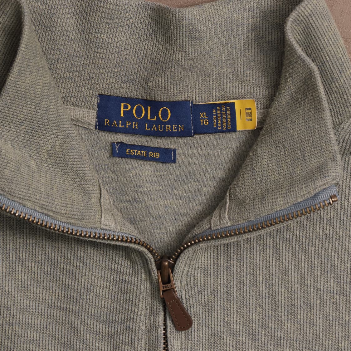 폴로 랄프로렌 코튼 반집업 니트 A1280 상품이미지3