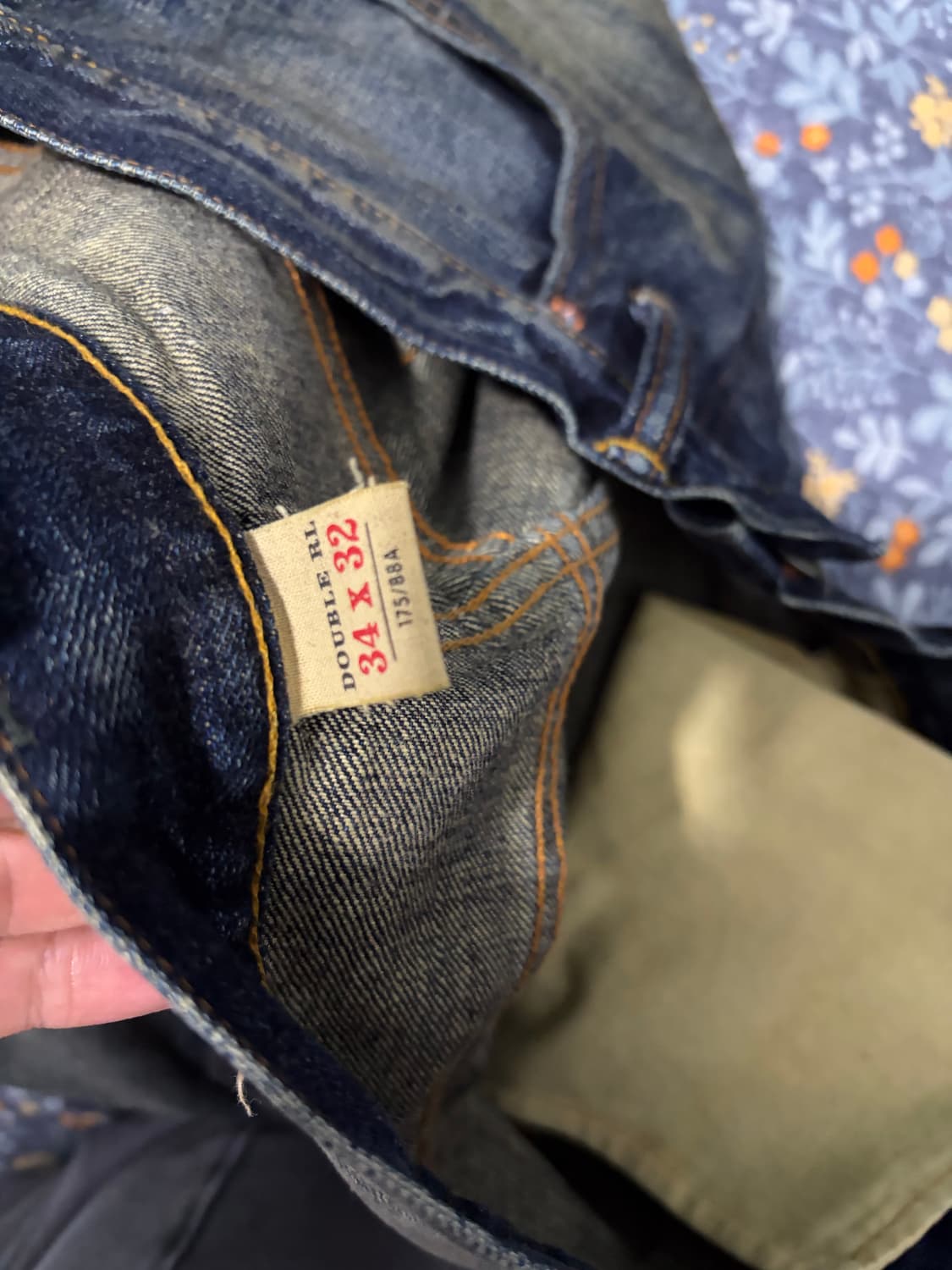 RRL 빈티지파이브포켓 기빈스 34/32 상품이미지4