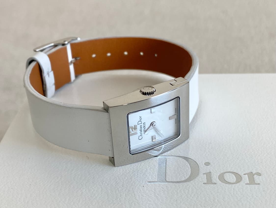 크리스찬 디올 마리스 화이트 자개 다이얼 쿼츠 상품이미지1