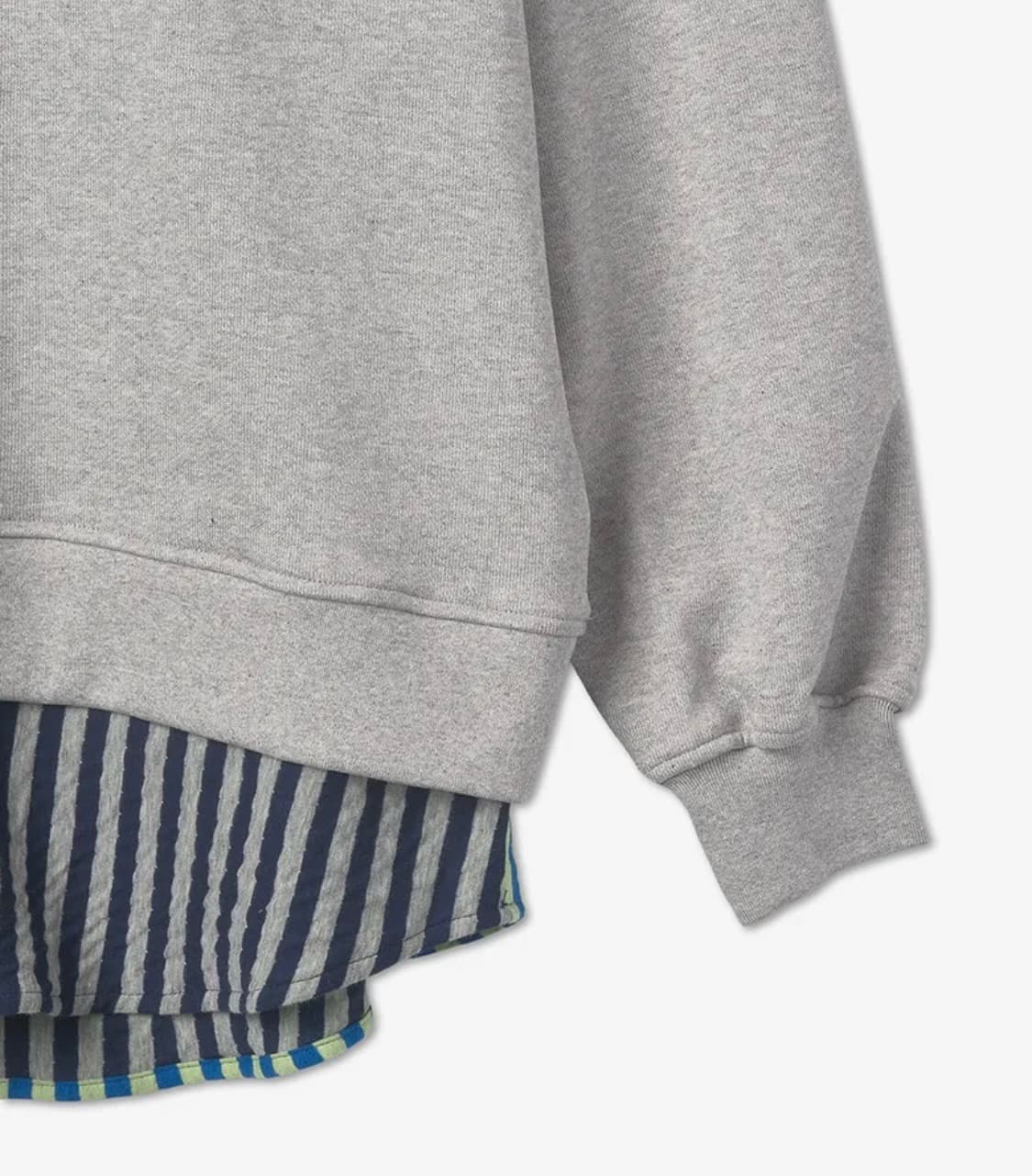 써네이 셔츠 후드 그레이 멜란지 xl  상품이미지3