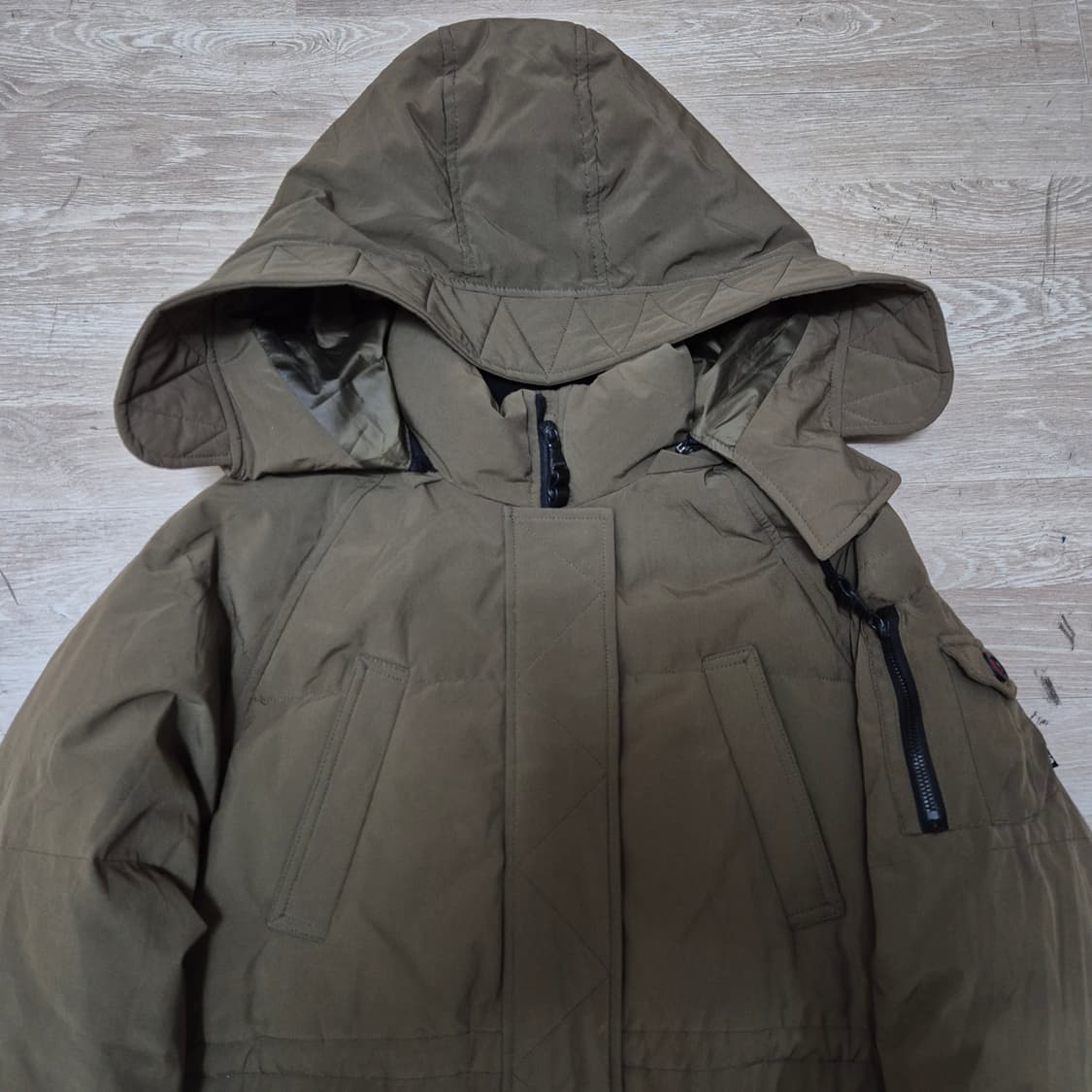 CARRERA 까레라 어센틱 프리미엄 덕다운 후드 패딩 점퍼  상품이미지2