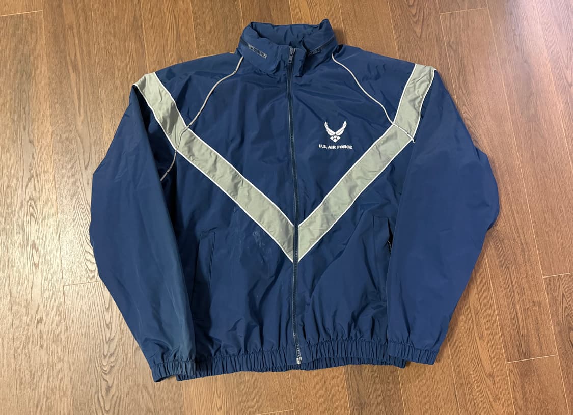 (XL-R) 오리지널 미공군 ipfu 바람막이 자켓 상품이미지1