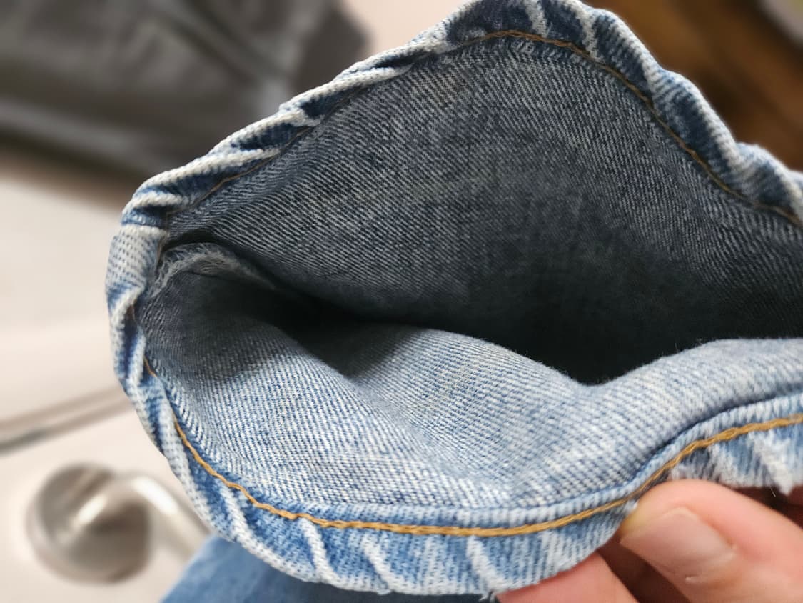 80s levi's 505 orange 탭 32x32 리바이스 상품이미지5