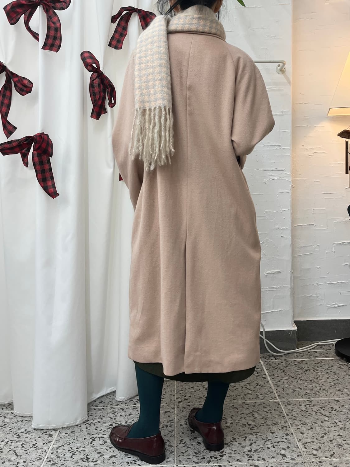 blush pink coat 상품이미지4