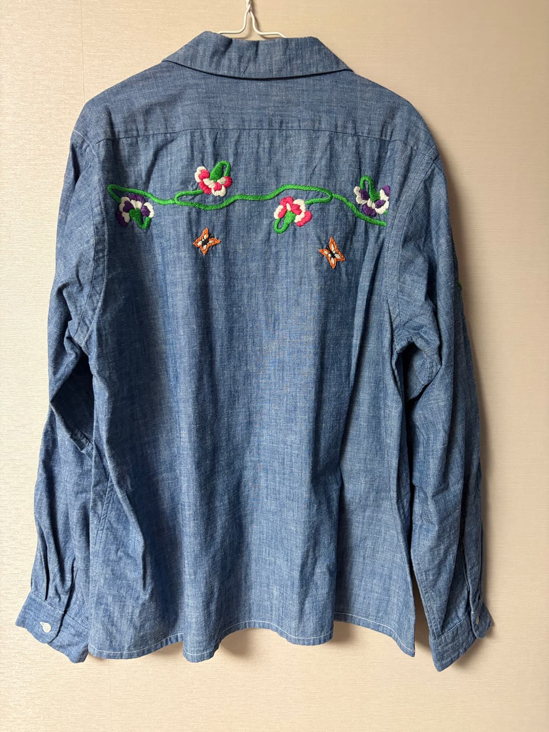 니들스 샴브레이 셔츠 상품이미지2