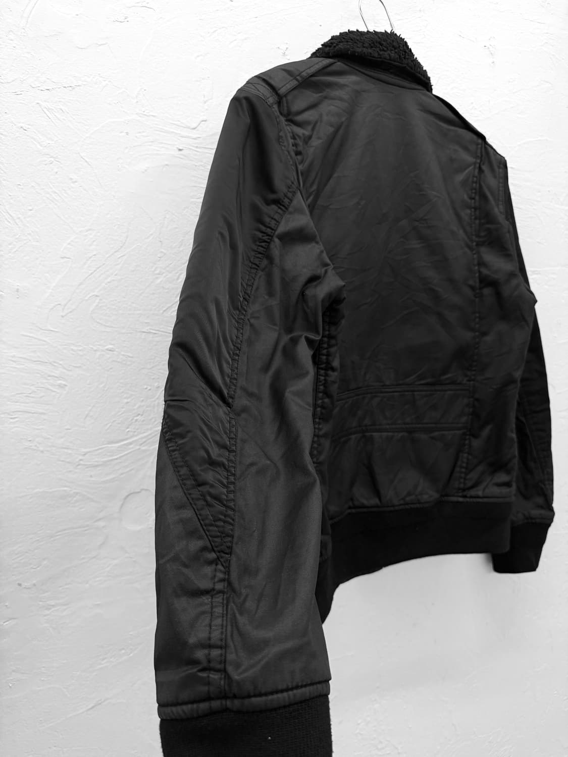 kiminori morishita X uq 코팅 봄버 자켓 상품이미지5