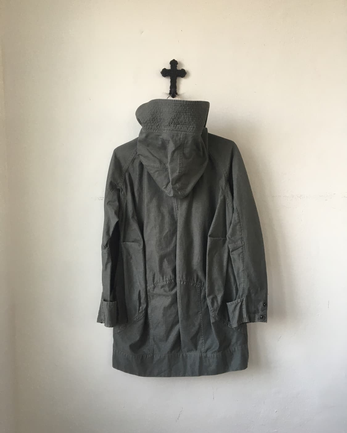 Zucca high neck hood filed jacket 상품이미지3