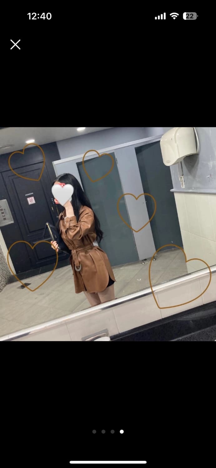 ZARA 가죽 벨트 자켓 상품이미지4