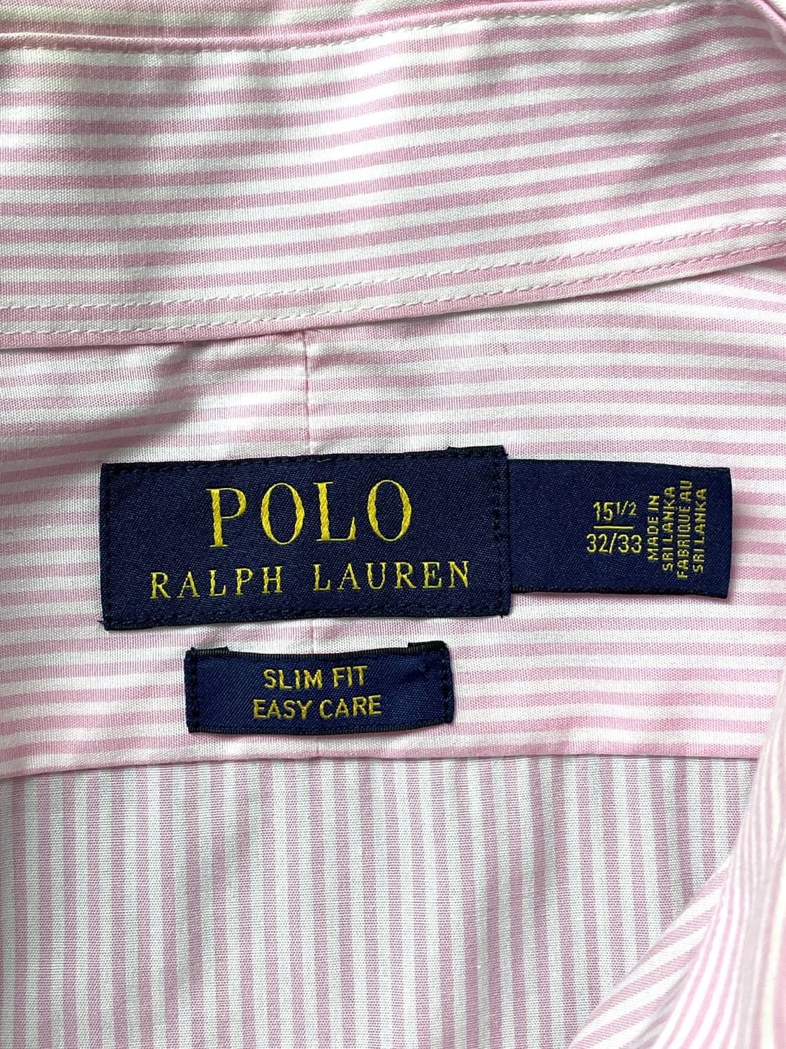 RALPH LAUREN 랄프로렌 핑크 스트라이프 코튼셔츠 상품이미지10